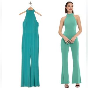 DISCO NYE 🪩Brand New High Neck - Donna Morgan Jumpsuit